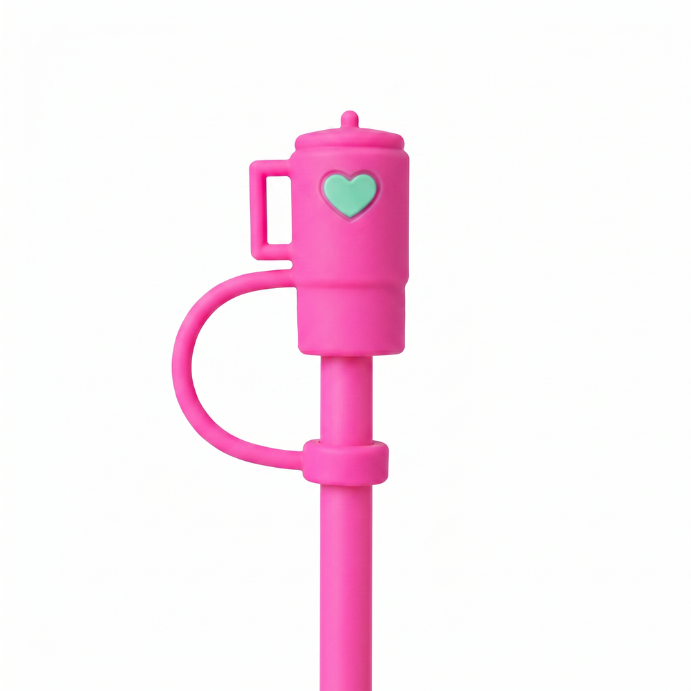 Hugs Straw Toppers Προστατευτικά για Καλαμάκια Tumbler σετ 4τμχ - Mini Tumblers