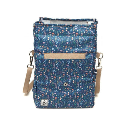 The Lunch Bags Original 2 Ισοθερμική Τσάντα Blue Floral - 5lt