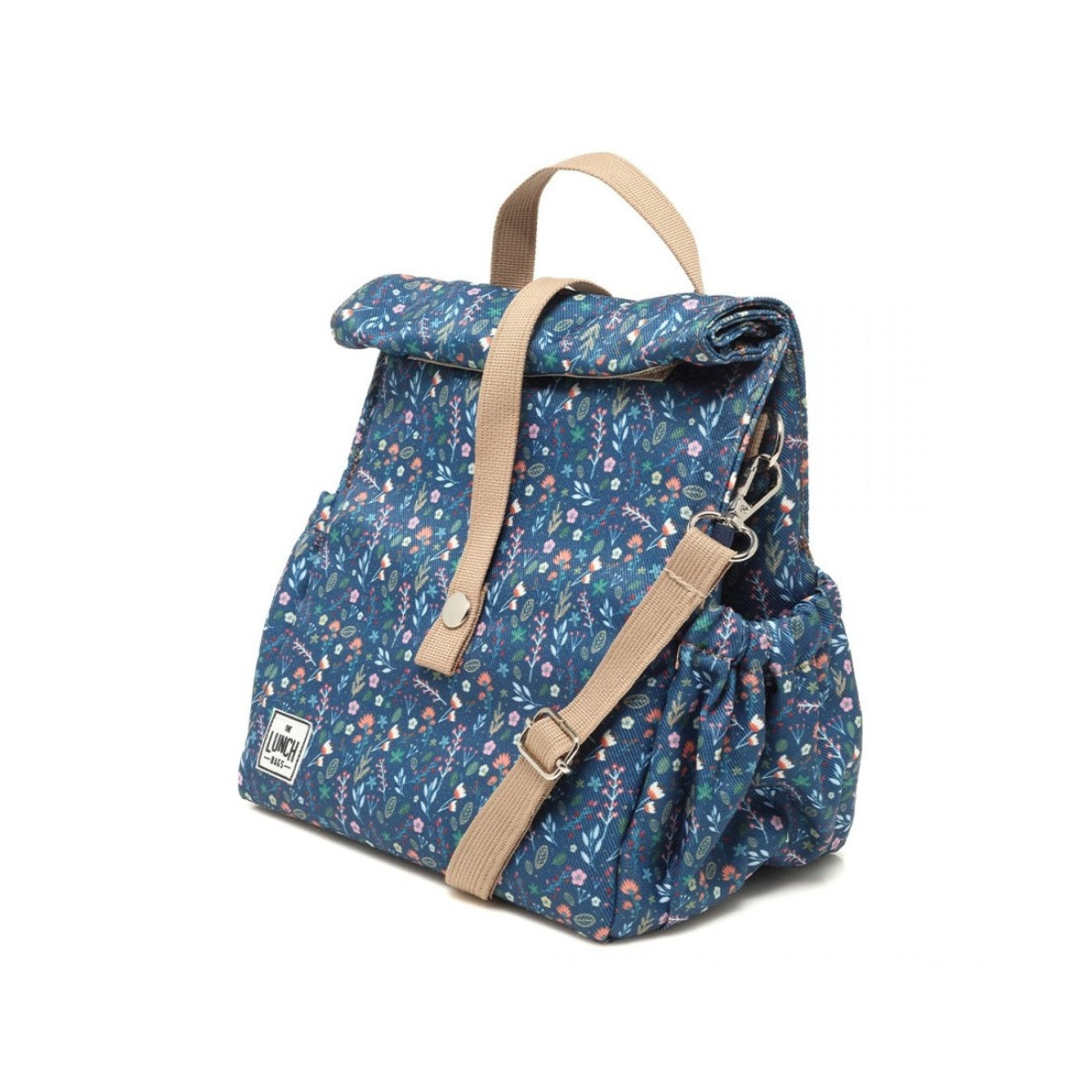 The Lunch Bags Original 2 Ισοθερμική Τσάντα Blue Floral - 5lt