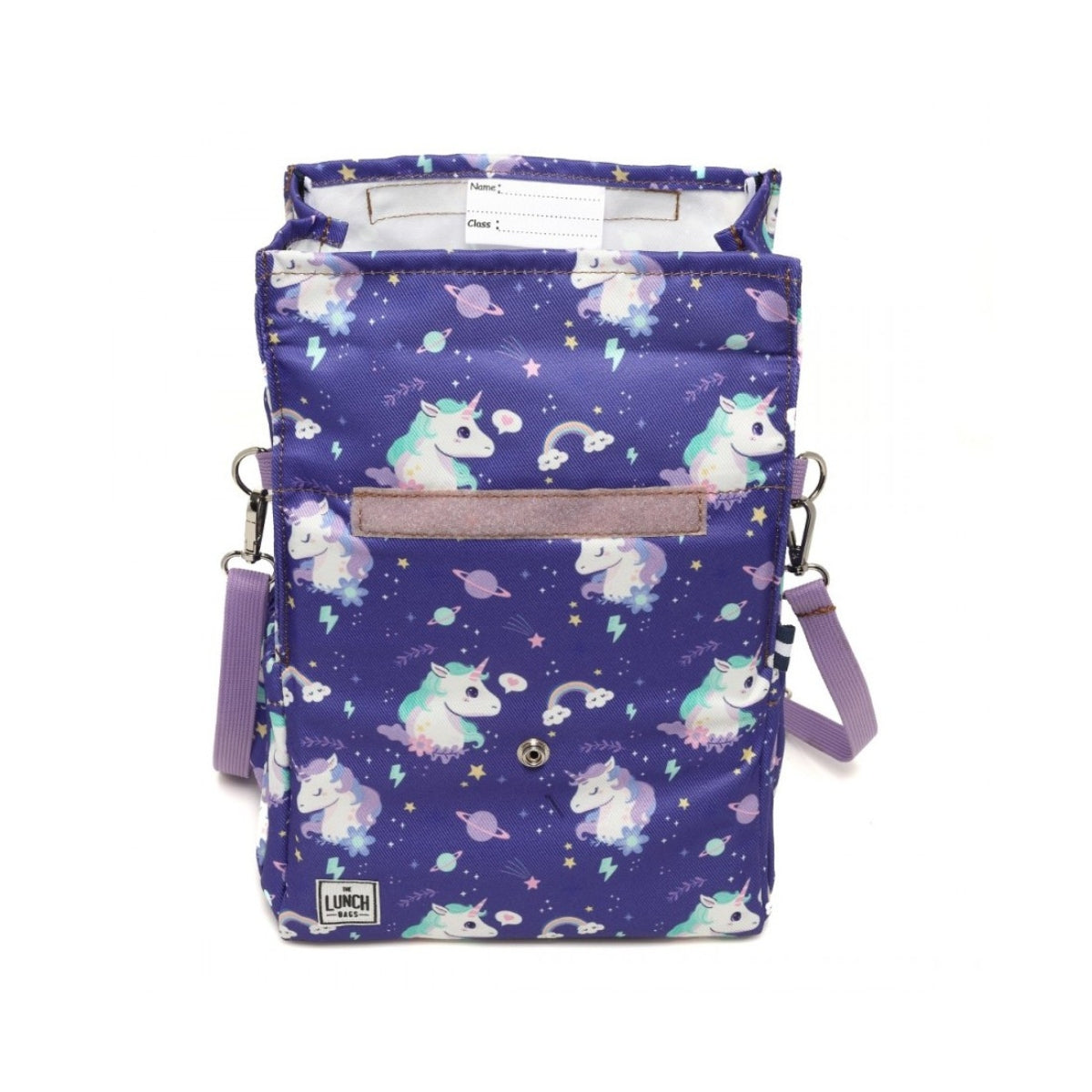 The Lunch Bags Original Kids Ισοθερμική Τσάντα Purple Unicorn - 5lt