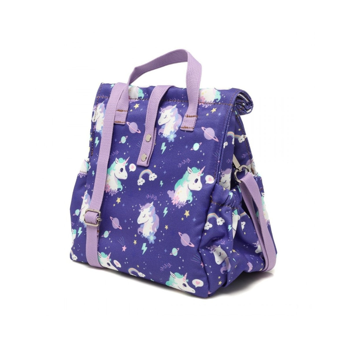 The Lunch Bags Original Kids Ισοθερμική Τσάντα Purple Unicorn - 5lt