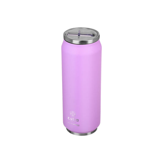 Estia Travel Cup Save The Aegean Ποτήρι Θερμός με Καλαμάκι Lavender Purple - 500ml