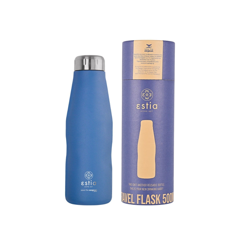 Estia Save The Agean Θερμός Travel Flask - 500ml