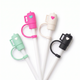 Hugs Straw Toppers Προστατευτικά για Καλαμάκια Tumbler σετ 4τμχ - Mini Tumblers