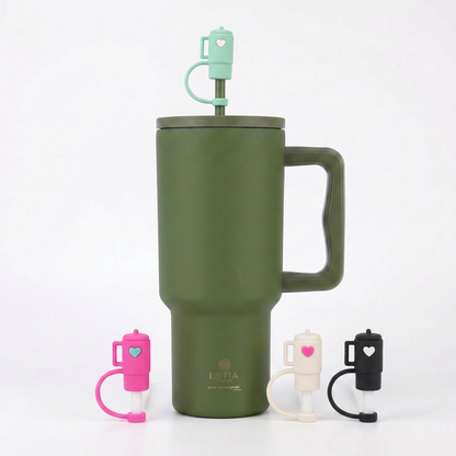 Combo Estia Straw Tumbler XL 900ml & Hugs Straw Toppers Mini Tumblers σετ 4τμχ