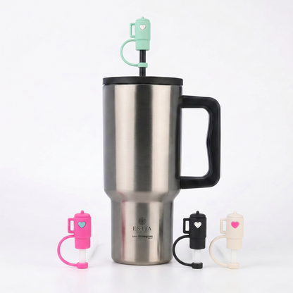 Combo Estia Straw Tumbler XL 900ml & Hugs Straw Toppers Mini Tumblers σετ 4τμχ