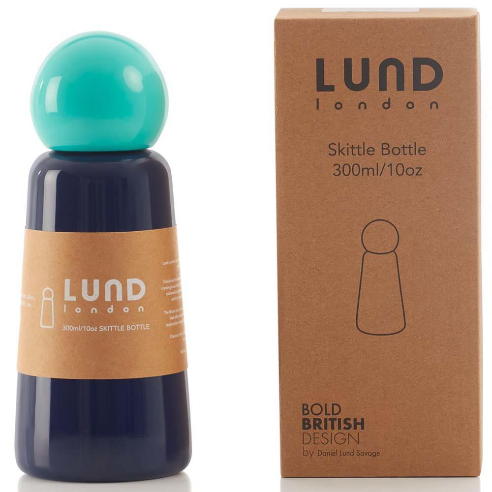 Lund London Skittle Μπουκάλι Θερμός Indigo & Turquoise - 300ml 