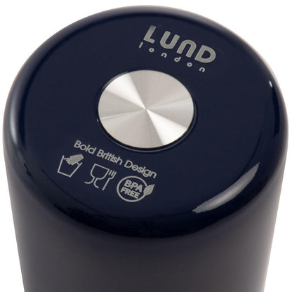 Lund London Skittle Μπουκάλι Θερμός Indigo & White - 500ml