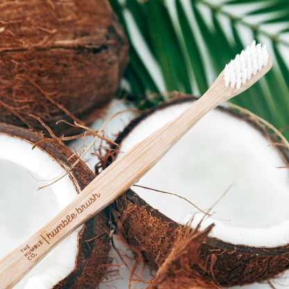 Οδοντόβουρτσα από Bamboo για Ευαίσθητα Δόντια Λευκή