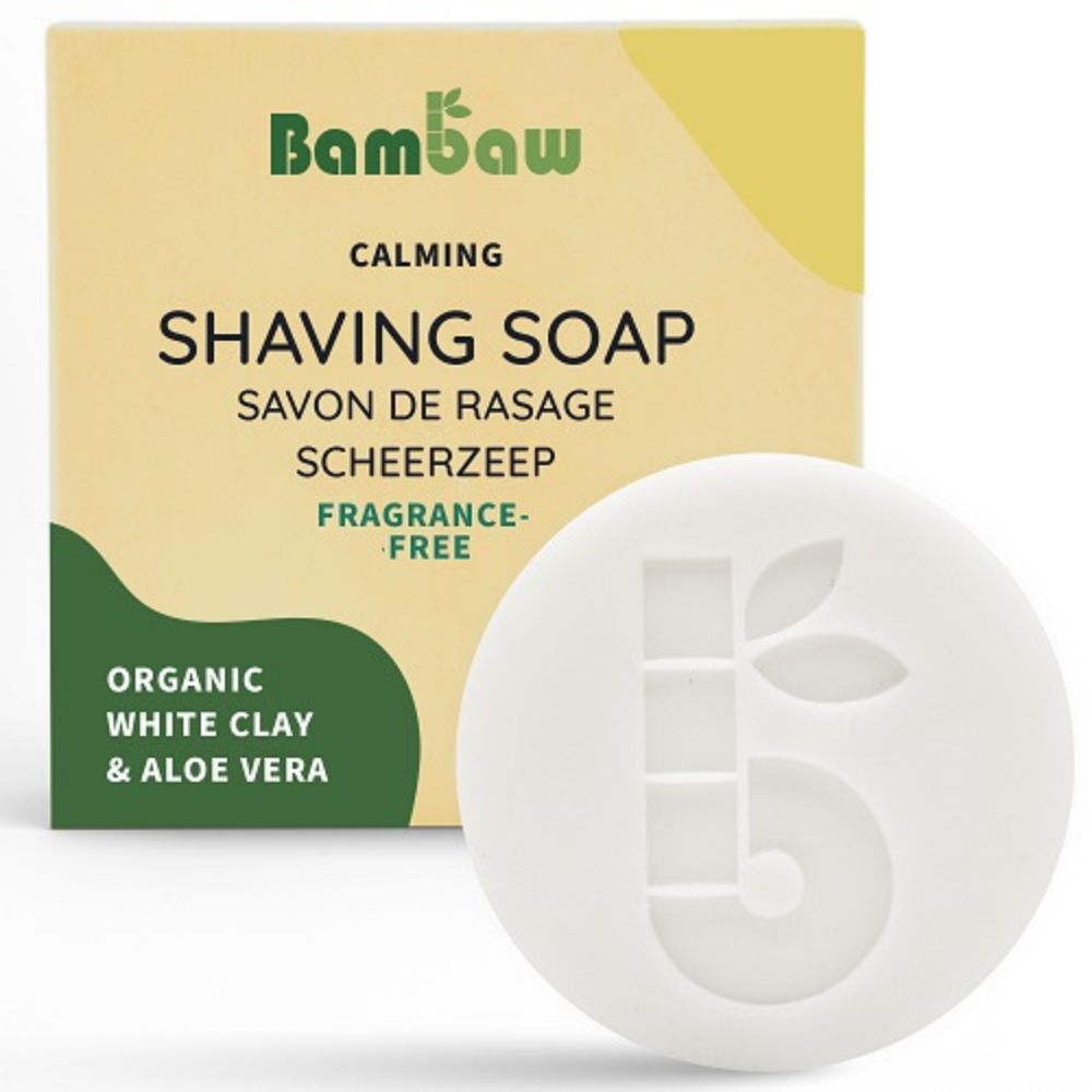 Bambaw Σαπούνι Ξυρίσματος χωρίς Άρωμα - 80gr