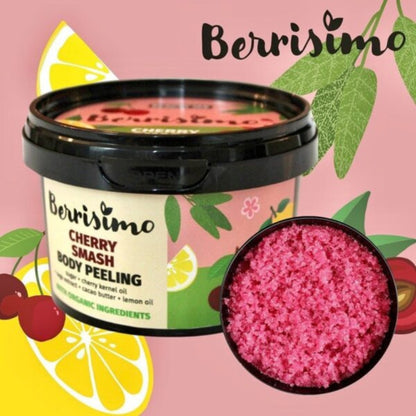 Beauty Jar BERRISIMO CHERRY SMASH body peeling - 300gr -1