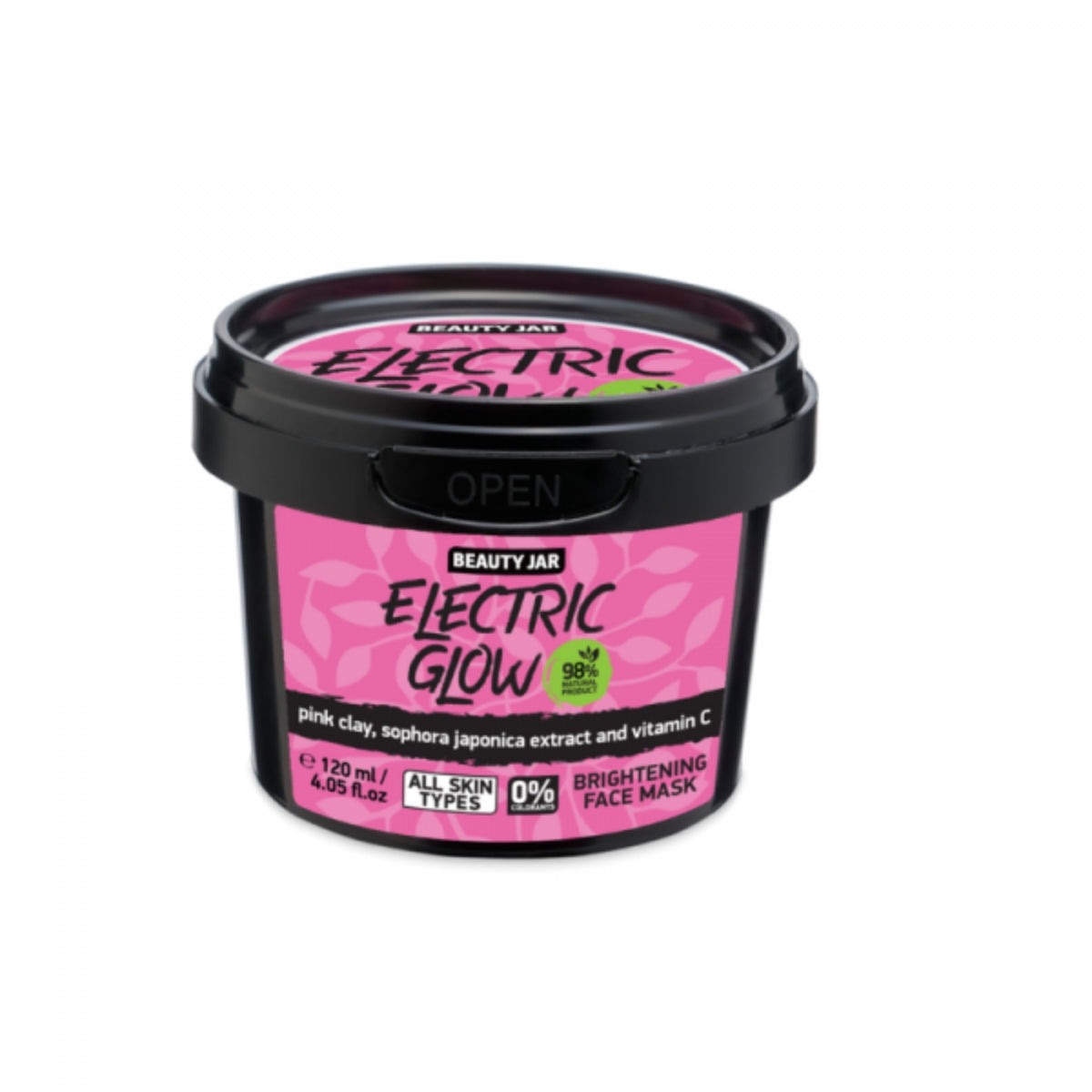 Beauty Jar ELECTRIC GLOW Μάσκα Λάμψης Για Το Πρόσωπο - 120ml