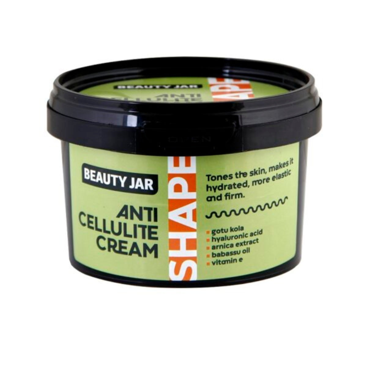 Beauty Jar SHAPE ANTI CELLULITE CREAM κρέμα κατά της κυτταρίτιδας - 380ml