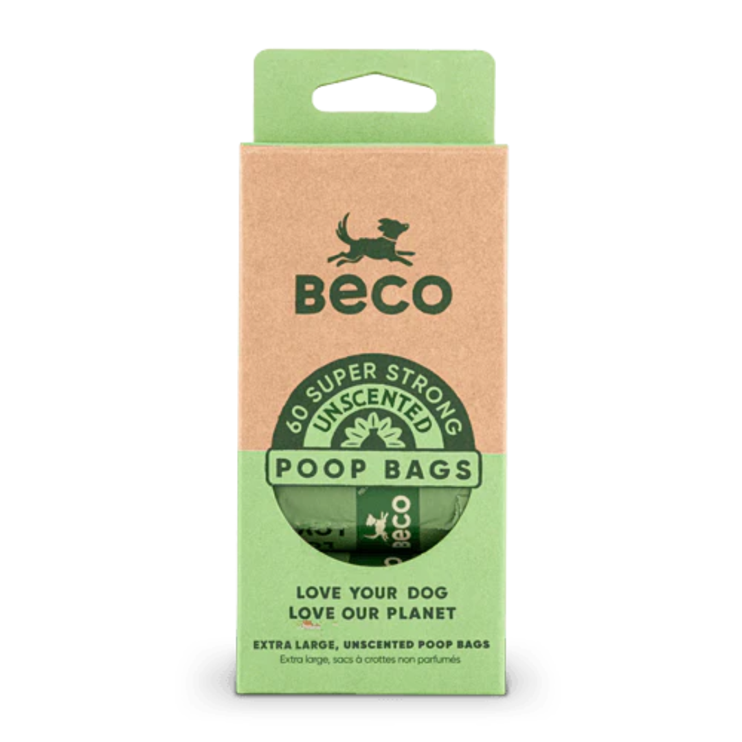Beco Pets Βιοδιασπώμενα Σακουλάκια Περιττωμάτων - 60τμχ
