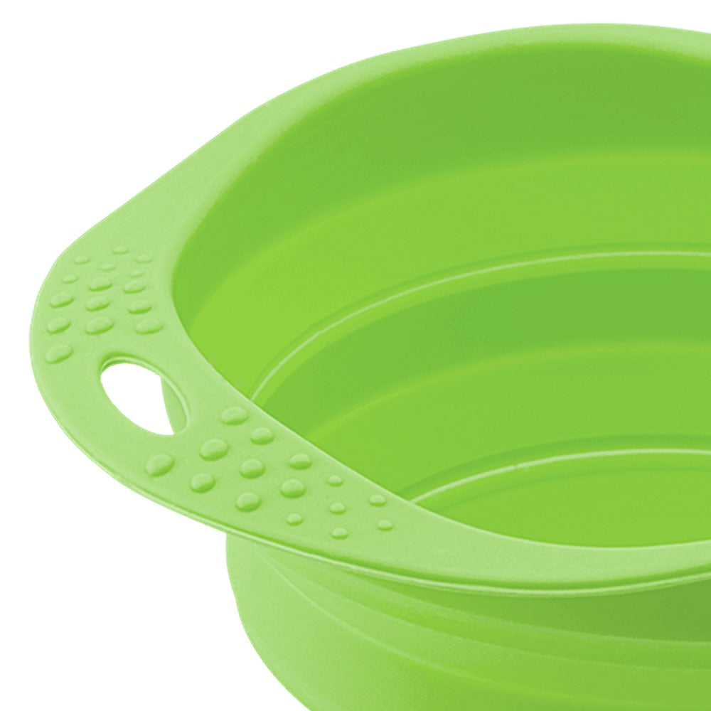 Beco Pets Πτυσσόμενο Μπολ Ταξιδιού Πράσινο Small - 400ml