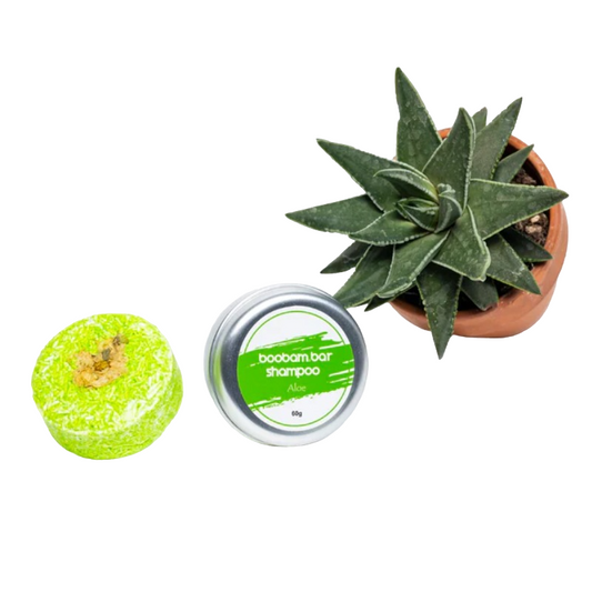 Boobam Bar Οικολογικό Σαμπουάν με άρωμα Αλόη - 60g