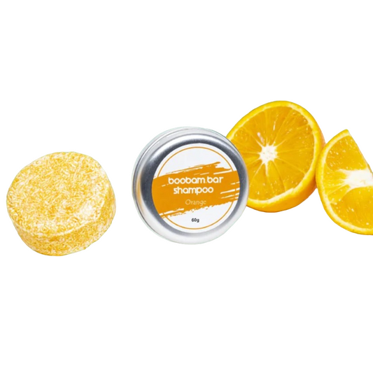 Boobam Bar Οικολογικό Σαμπουάν με άρωμα Πορτοκάλι - 60g