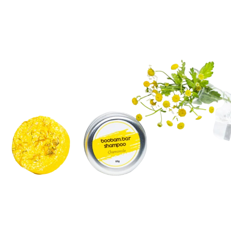 Boobam Bar Οικολογικό Σαμπουάν με άρωμα Χαμομήλι - 60g