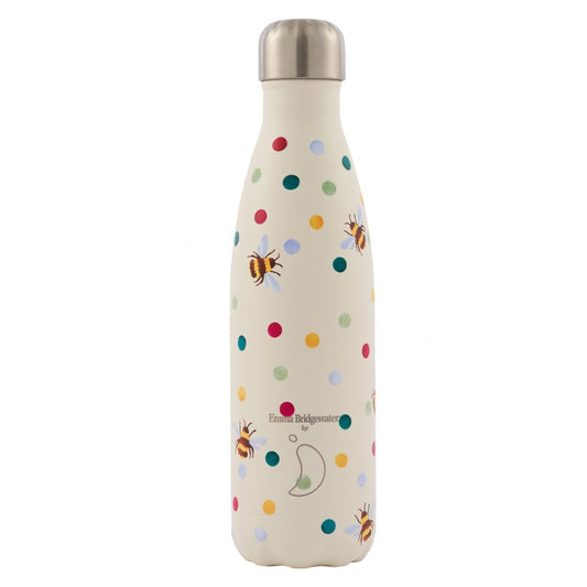 Chilly's Μπουκάλι Θερμός EB Polka Dot & Bees - 500ml