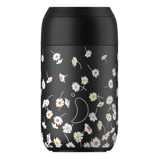 Chilly's Series 2 Κούπα Θερμός Cc Liberty Brighton Jive Abyss Black - 340ml