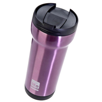 Ecolife Coffee Cup Ποτήρι Θερμός Purple - 420ml