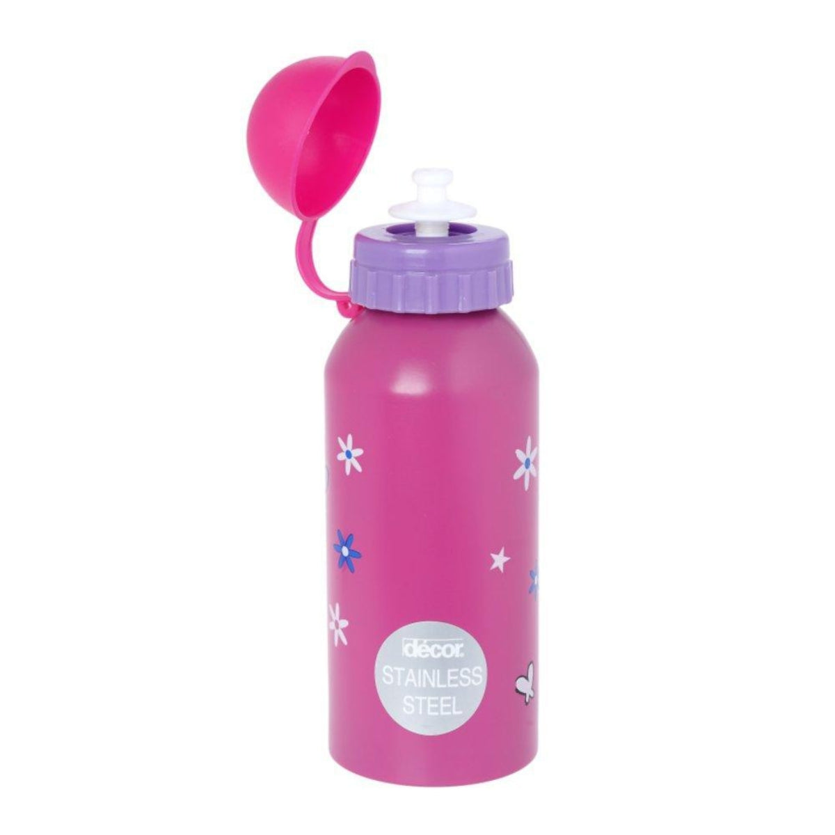 Ecolife Kids Μεταλλικό Ανοξείδωτο Παγουράκι Decor Girls - 450ml