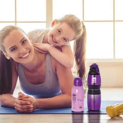 Ecolife Kids Μεταλλικό Ανοξείδωτο Παγουράκι Fashion - 500ml
