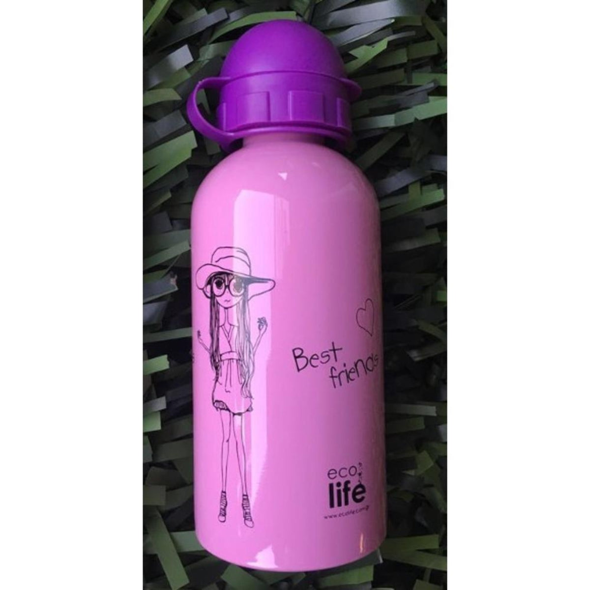 Ecolife Kids Μεταλλικό Ανοξείδωτο Παγουράκι Fashion - 500ml