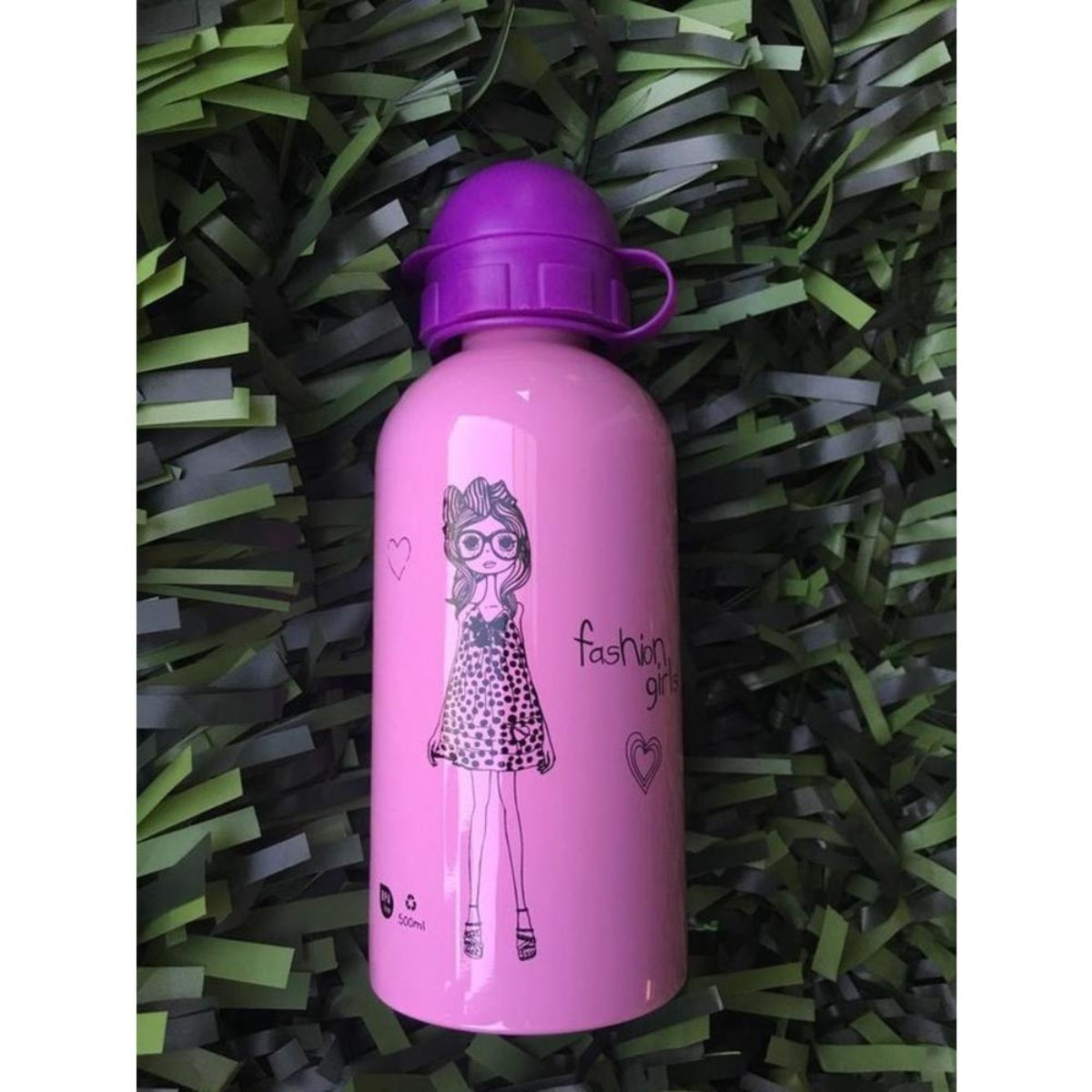 Ecolife Kids Μεταλλικό Ανοξείδωτο Παγουράκι Fashion - 500ml