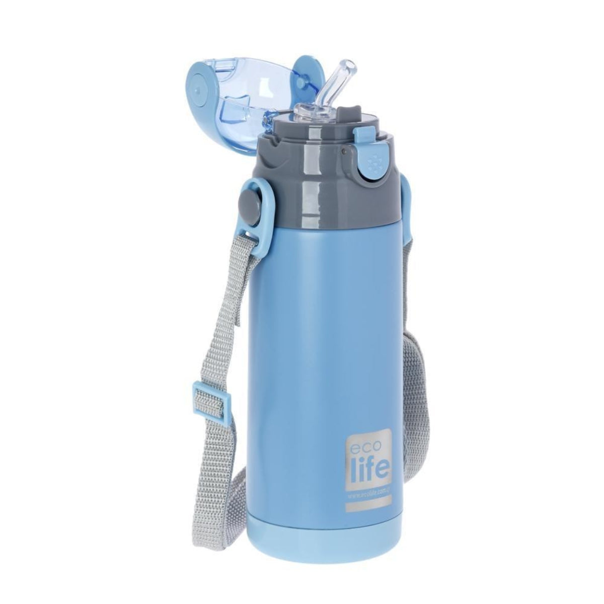 Ecolife Kids Παγουράκι Θερμός Blue - 400ml