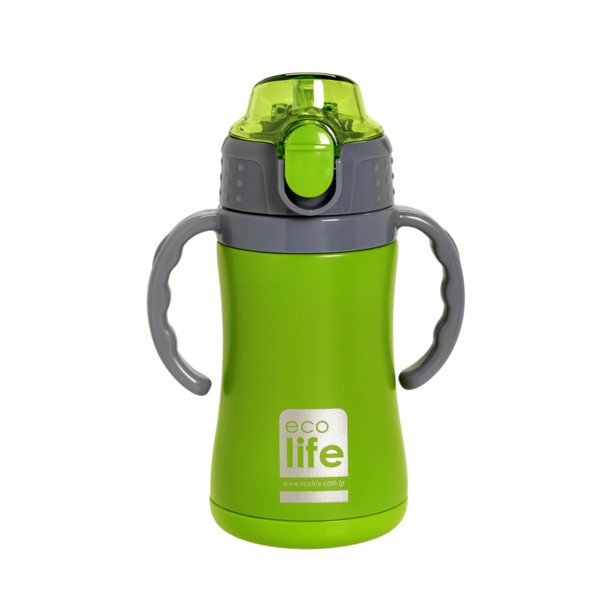 Ecolife Kids Παγουράκι Θερμός Green - 300ml