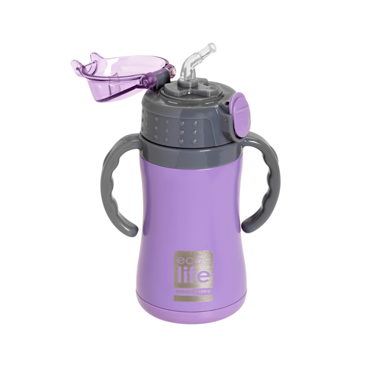 Ecolife Kids Παγουράκι Θερμός Lilac - 300ml