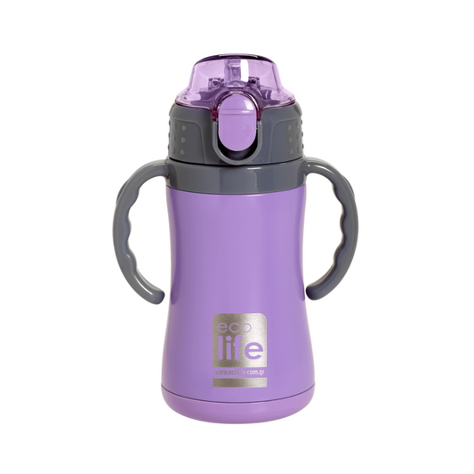 Ecolife Kids Παγουράκι Θερμός Lilac - 300ml