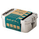 Ecolunchbox Bento Wet Δοχείο Φαγητού Inox Ασημί - 1200ml