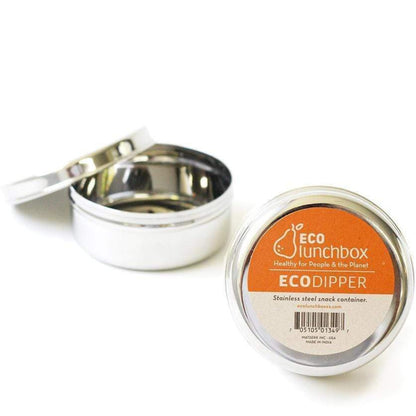 Ecolunchbox Ecodipper Δοχείο Φαγητού Inox Ασημί - 207ml