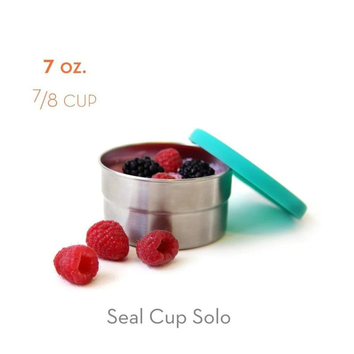 Ecolunchbox Seal Cup Small Δοχείο Φαγητού Inox Πράσινο - 236ml
