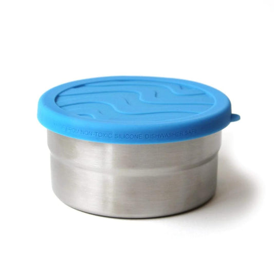 Ecolunchbox Seal Cup Medium Δοχείο Φαγητού Inox Μπλε - 350ml