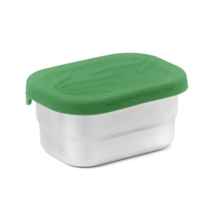 Ecolunchbox Splash Pod Mini Δοχείο Φαγητού Inox Πράσινο - 148ml