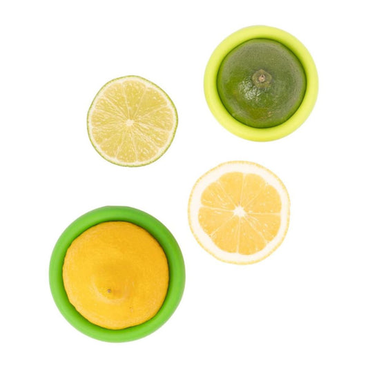 Food Huggers Σετ Καπάκια Σιλικόνης Εσπεριδοειδων Citrus Savers - 2τμχ