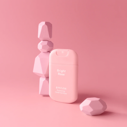 Haan Bright Rose Επαναχρησιμοποιούμενο Ενυδατικό Αντισηπτικό Χεριών 30ml