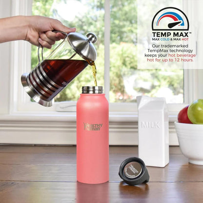 Healthy Human Μπουκάλι Θερμός Stein Bottle Rose - 621ml