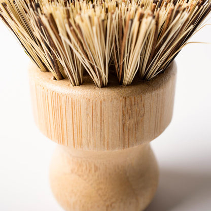 Minimal List Mini Bamboo Βούρτσα για Τρίψιμο Κατσαρολικών από Ίνες Κοκοφοίνικα & Σιζαλ