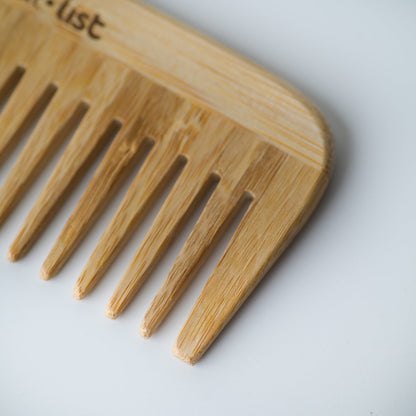 Minimal List Χτένα από Bamboo