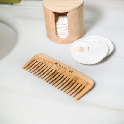 Minimal List Χτένα από Bamboo