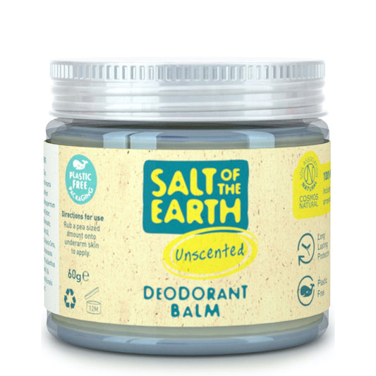 Salt of the Earth Vegan Αποσμητικό Balm χωρίς Άρωμα - 60gr