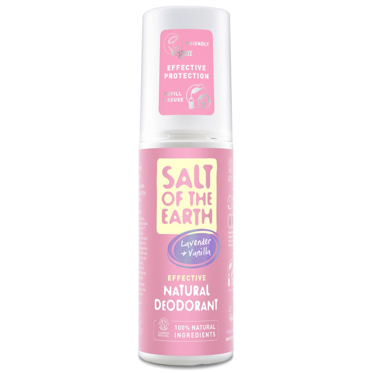Salt of the Earth Vegan Αποσμητικό Spray με άρωμα Lavender & Vanilla - 100ml
