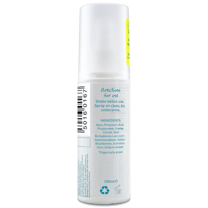 Salt of the Earth Vegan Αποσμητικό Spray χωρίς Άρωμα - 100ml