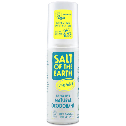 Salt of the Earth Vegan Αποσμητικό Spray χωρίς Άρωμα - 100ml