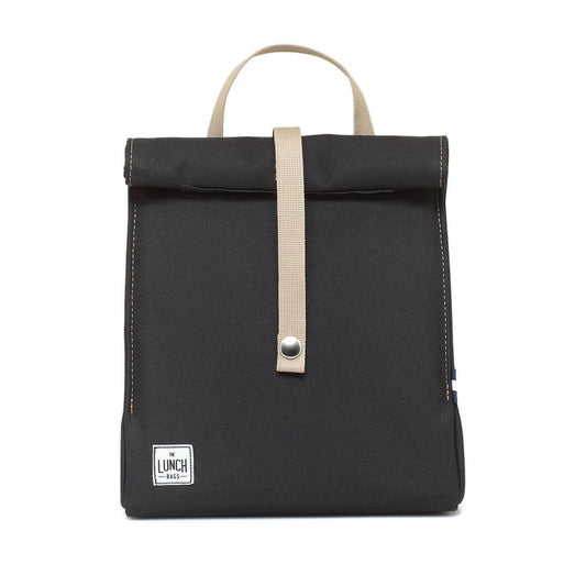 The Lunch Bags Original Ισοθερμική Τσάντα Black wt Brown Strap - 5lt