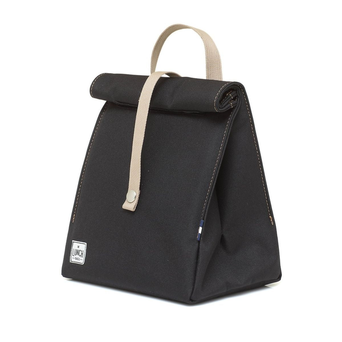 The Lunch Bags Original Ισοθερμική Τσάντα Black wt Brown Strap - 5lt